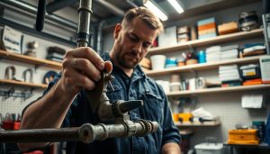 Encanador especialista em ferro